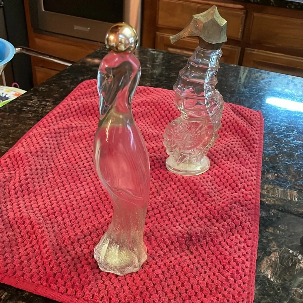 Avon ocean theme decanters